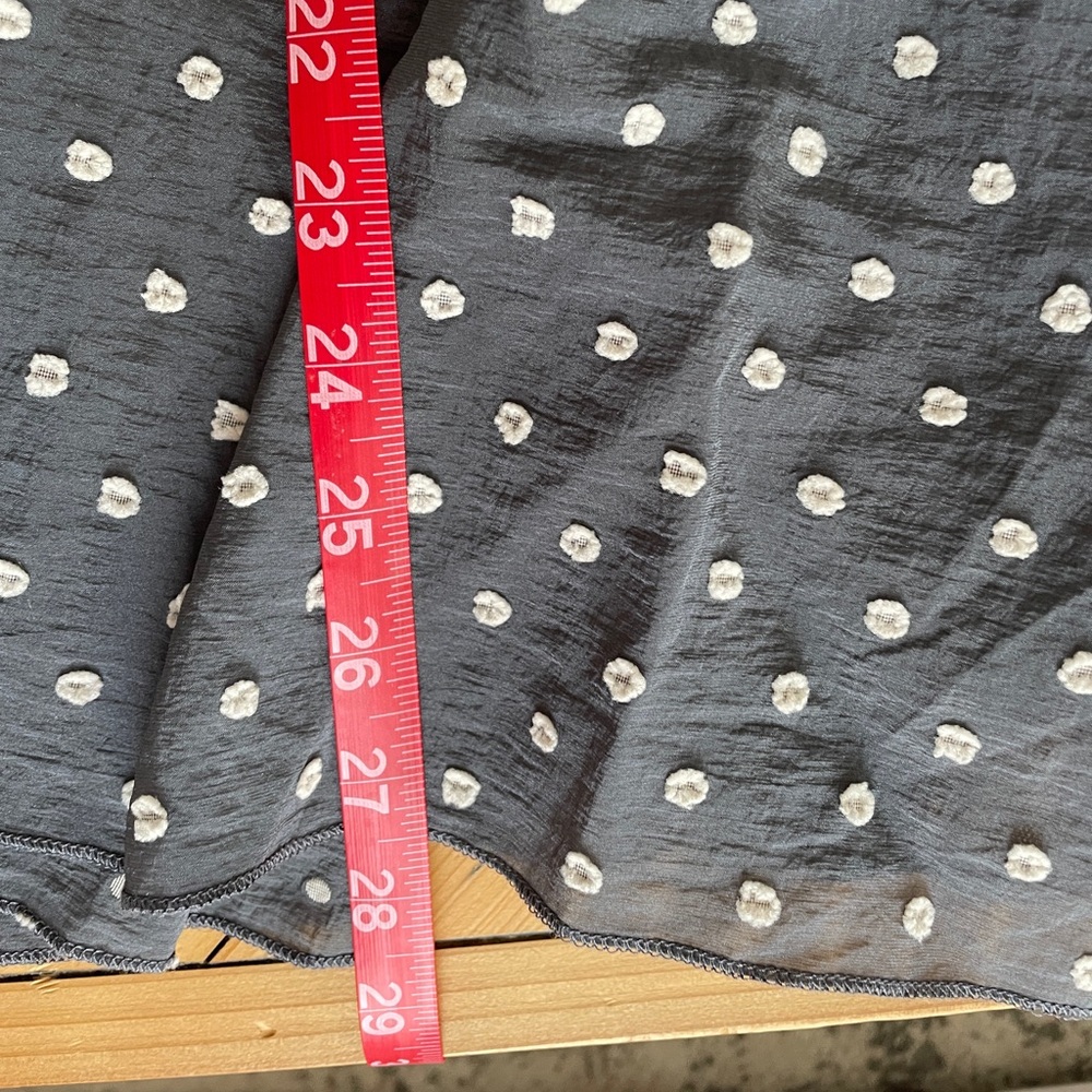 Elegant Charcoal Polka Dot Kids Dress NORALEE SOFIA DRESS - MIDNIGHT Size 10Y - Picture 16 of 16